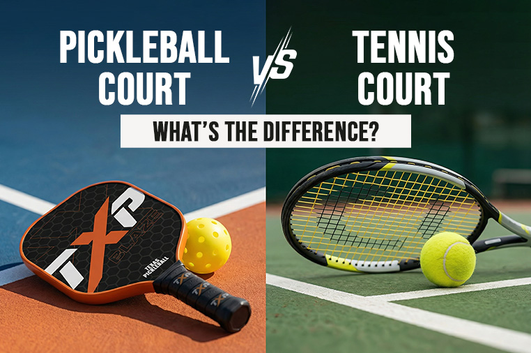 Pickleball Court vs Tennis Court: What’s the Difference?
