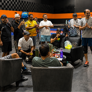 Texas Pickleball players participating in indoor pickleball tournament and social event